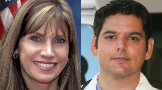 Republican Congresswoman Mary Bono Mack of Palm Spring on Thursday afternoon was trailing Democrat newcomer Raul Ruiz by just over 4,500 votes with all precincts reporting. But Bono Mack is not conceding defeat citing ballots that have yet to be counted. Jacob Rascon reports from Riverside for the NBC4 News at 6 p.m. on Nov. 8, 2012.