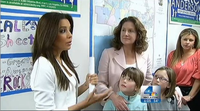 The upcoming LAUSD school board race has attracted national attention, including from actress Eva Longoria and NYC Mayor Michael Bloomberg. Conan Nolan reports from West Hollywood for the NBC4 News at 6 p.m. on Feb. 20, 2013.