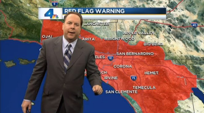 NBC4 forecaster Carl Bell says it'll be a beautiful weekend once the gusty Santa Ana winds subside.
