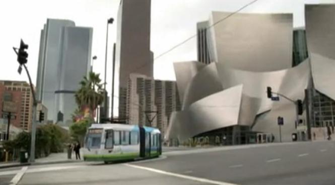 Downtown Los Angeles voters approved a property tax to partially fund a proposed streetcar line. Ted Chen reports from downtown for the NBC4 News at Noon on Dec. 4, 2012.