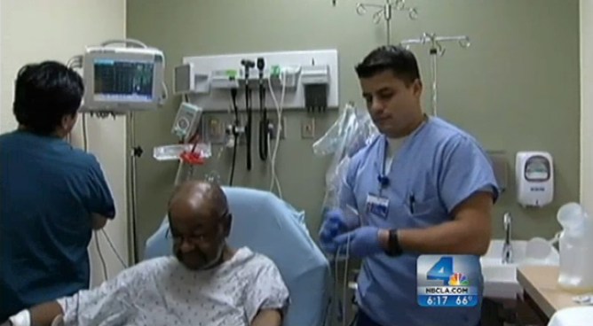 Jim Lott, vice president of the Hospital Association of Southern California, explains what would happen to SoCal hospitals in the event of a massive natural disaster that packs a punch similar to Superstorm Sandy along the East Coast. Kathy Vara reports for the NBC4 News at 6 p.m. on Oct. 31, 2012