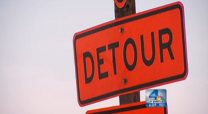 A 405 Improvement Project will shut down the infamous-clogged freeway in Orange County near Seal Beach Boulevard. OC officials say the expansion will ease congestion where the 405, 605 and 22 freeways meet -- a convergence that locals call the Bermuda Triangle of traffic. Vikki Vargas reports from Seal Beach for the NBC4 News at 6 p.m. on Sept. 4, 2012.
