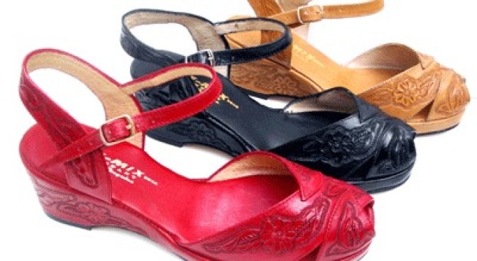 Hand-Tooled Wedges
