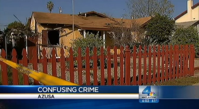 Three dead bodies found inside a home destroyed by a fire Thursday all had upper-body gunshot wounds, and the house was in foreclosure, police said on Friday. The circumstances surrounding the shootings were still unclear. Angie Crouch reports from Azusa for the NBC4 News at 6 p.m. on Dec. 7, 2012.