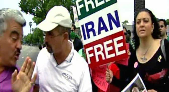 Thousands Protest in Westwood