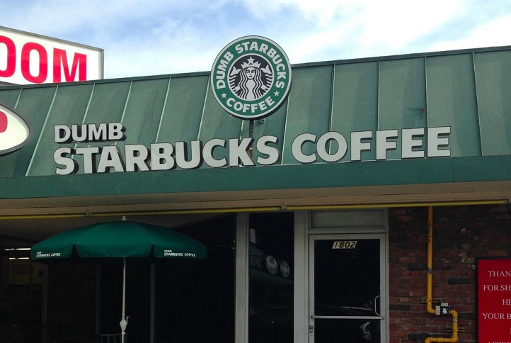 Dumb starbucks travel mug