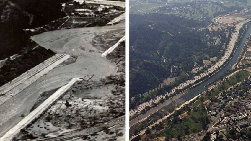 In March 1938, the Catastrophic LA River Flood Devastated Los Angeles ...