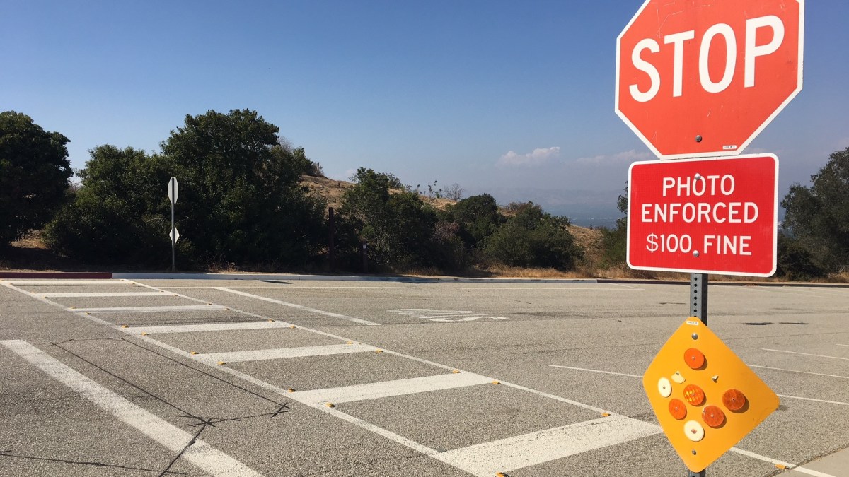 Stop Sign Cameras Are Costing Some Park Visitors Plenty NBC Los Angeles