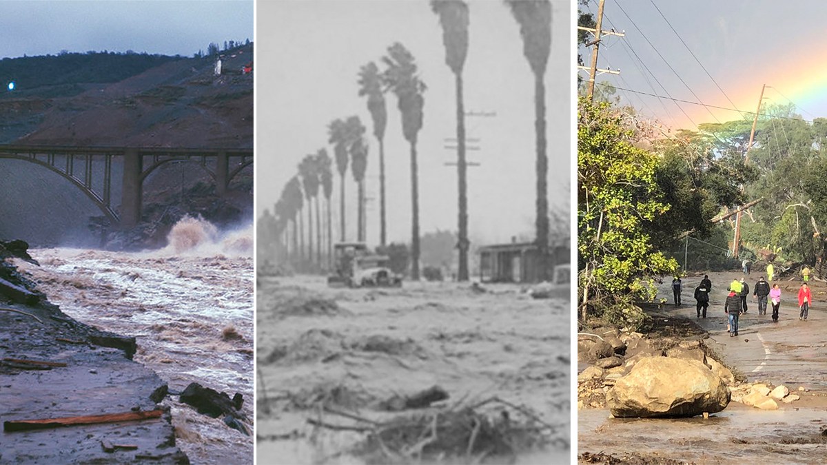 Historic California Winter Storms Devastating Floods, Landslides, Dust Storms NBC Los Angeles