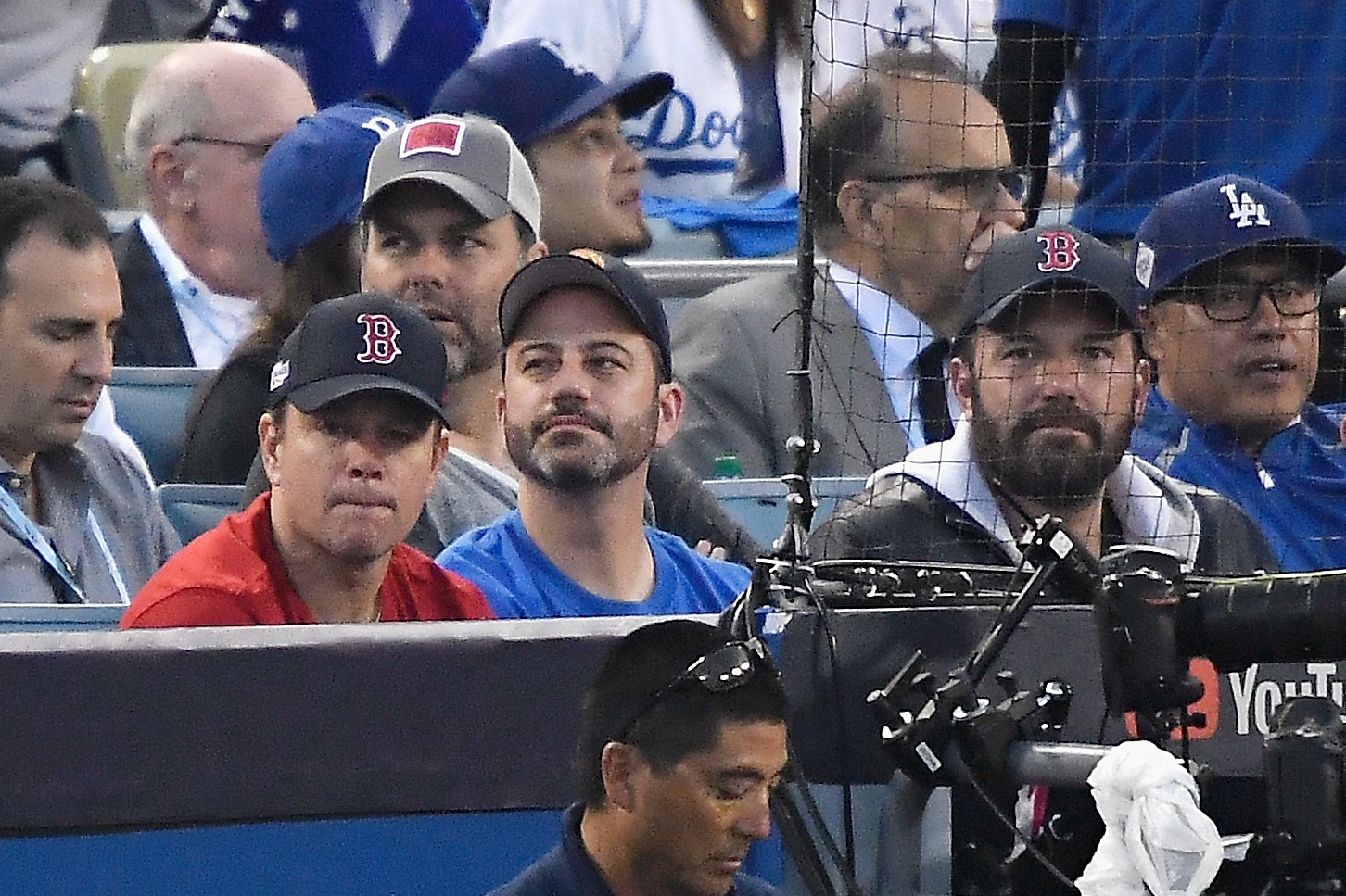 Celebrities in the Stands Dodgers Edition
