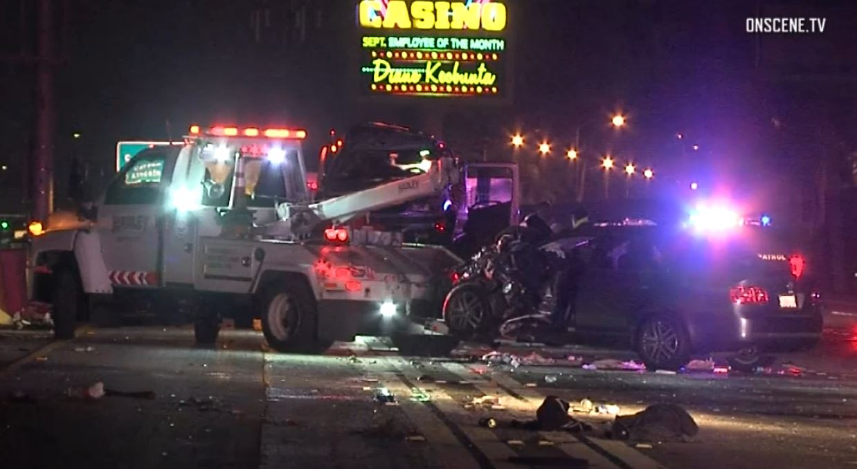 2 Killed, 1 Critically Injured In 2 Crashes On 605 Fwy In Long Beach ...