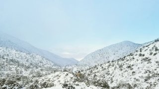 11-29-2019 Snow between Victorville and Big Bear
