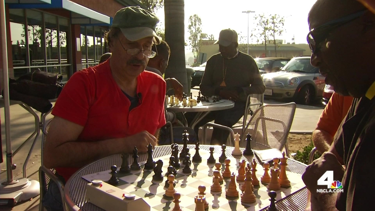 Chess Helps Bring Community Together at LA Coffee Shop NBC Los Angeles