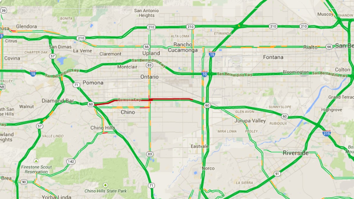 60 Freeway Reopens in Ontario After Hours-Long Standoff – NBC Los Angeles