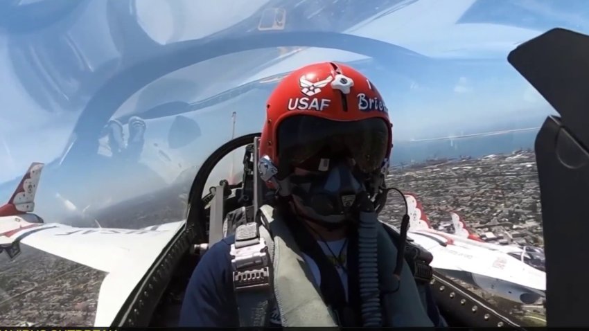 Videos Show Thunderbirds Flyover From Inside the Cockpit