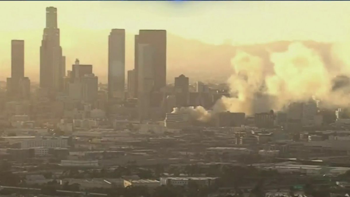 Downtown LA Fire and Explosion Prompts Crackdown of Similar Businesses