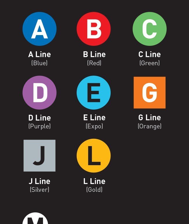 Subway Line Lettering Here’s What to Know About Metro’s New Line Letter System – NBC Los Angeles