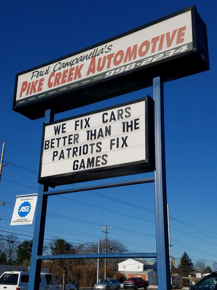 The Funniest Super Bowl Signs In Philly And South Jersey
