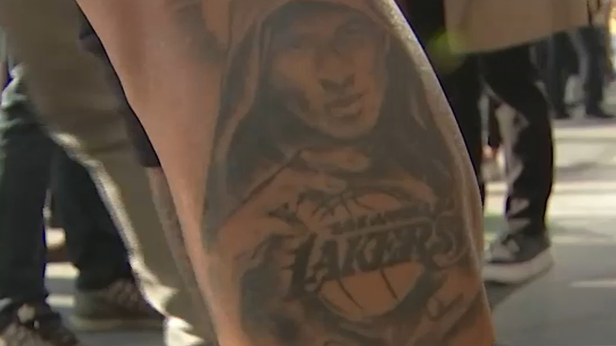 Kobe Bryant adds to his tattoo collection - Los Angeles Times