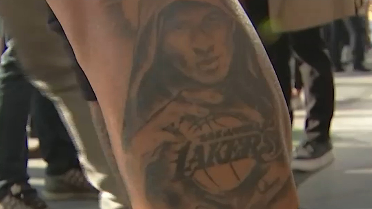 Kobe Fans Memorialize His Image Through Tattoos Nbc Los Angeles