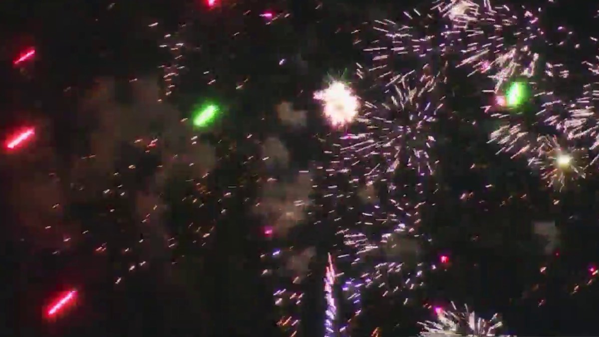 Illegal Fireworks Light Up The Night Sky, Start Fires In SoCal NBC