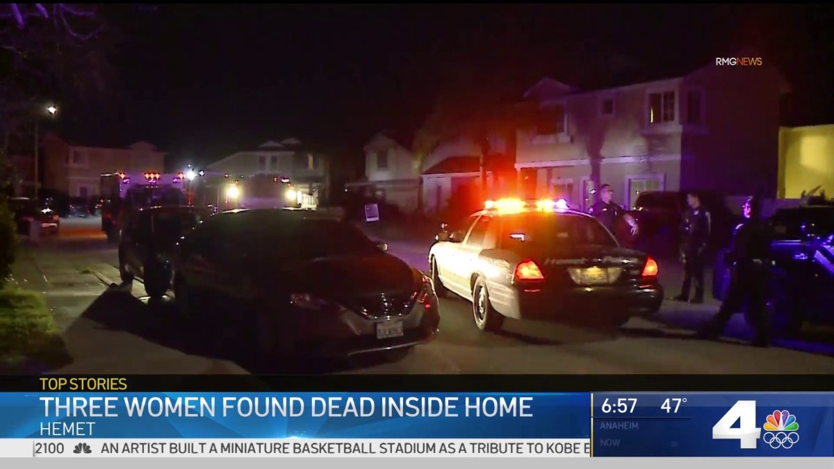 Three Women Found Dead in Hemet Home NBC Los Angeles