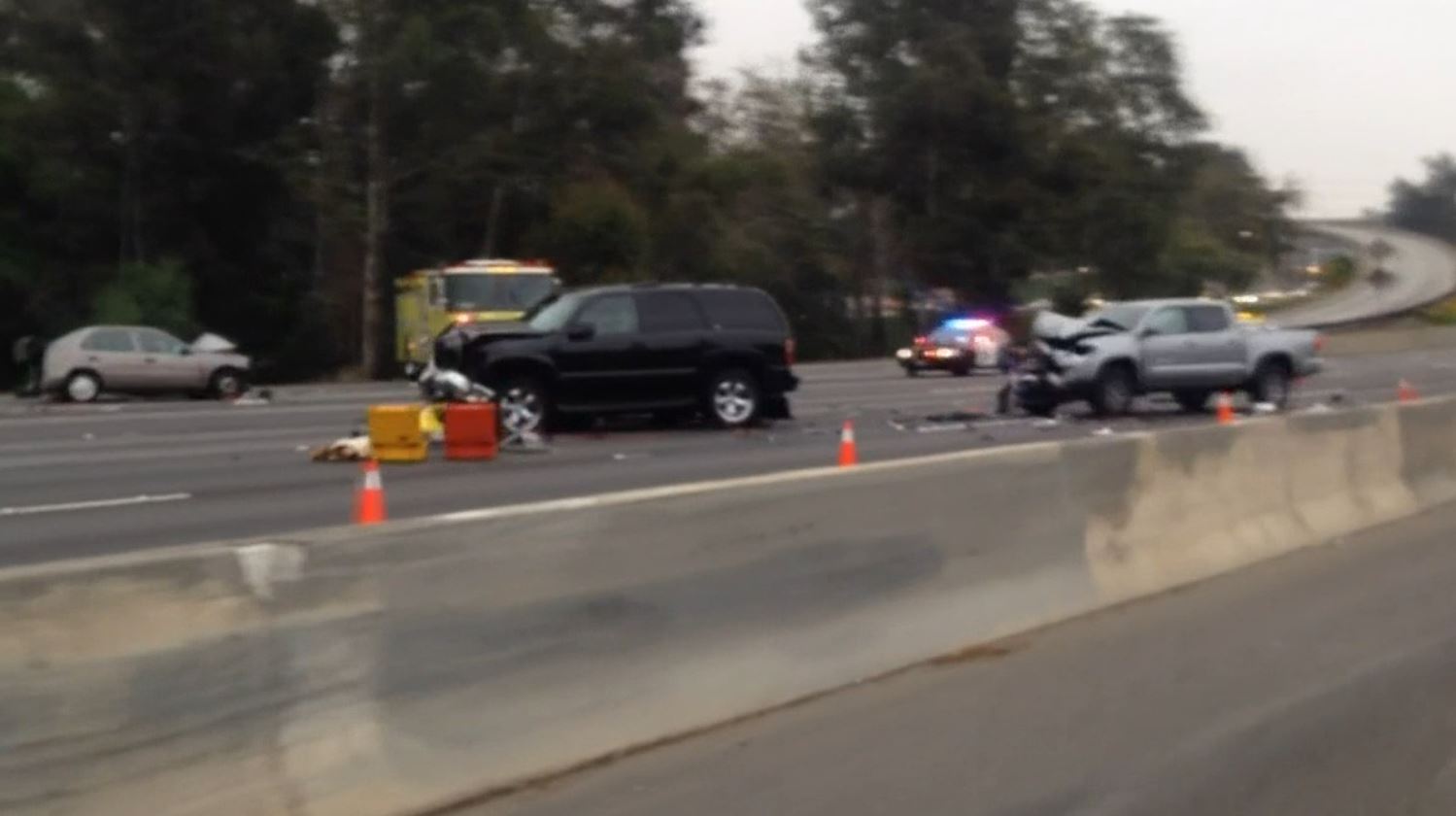 All Lanes Reopened After Fatal Multi-Vehicle Collision Shuts Down 5 Fwy ...