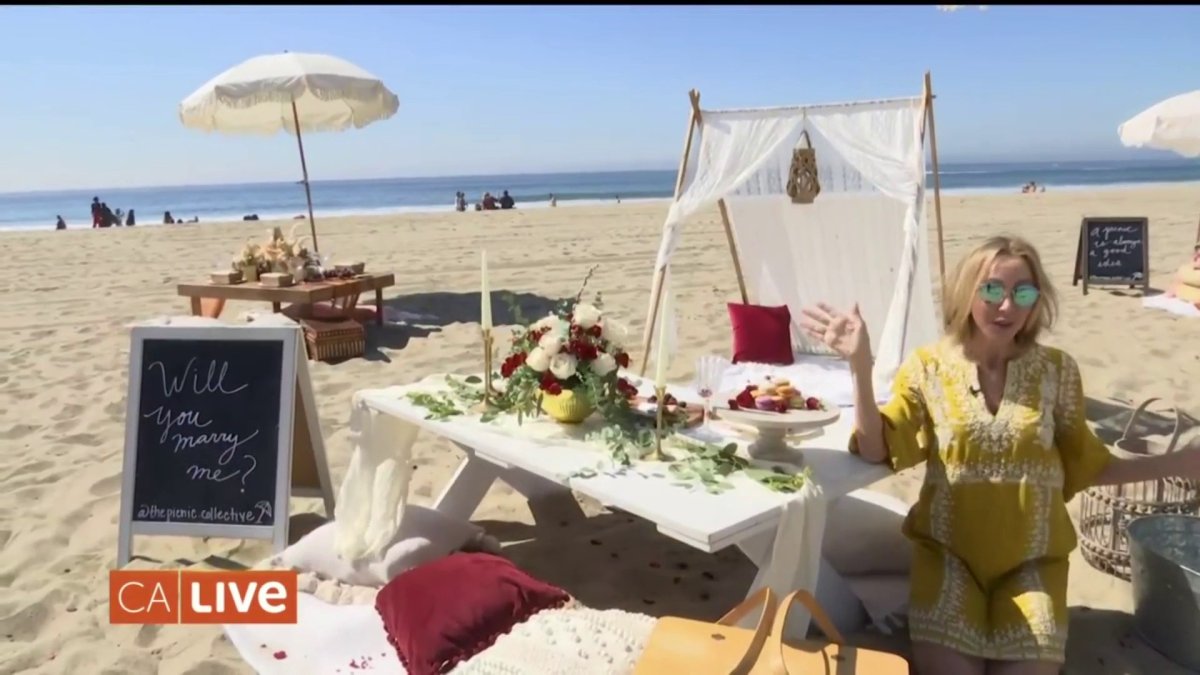 Experience Luxury With a Beach Front Picnic From the Picnic Collective