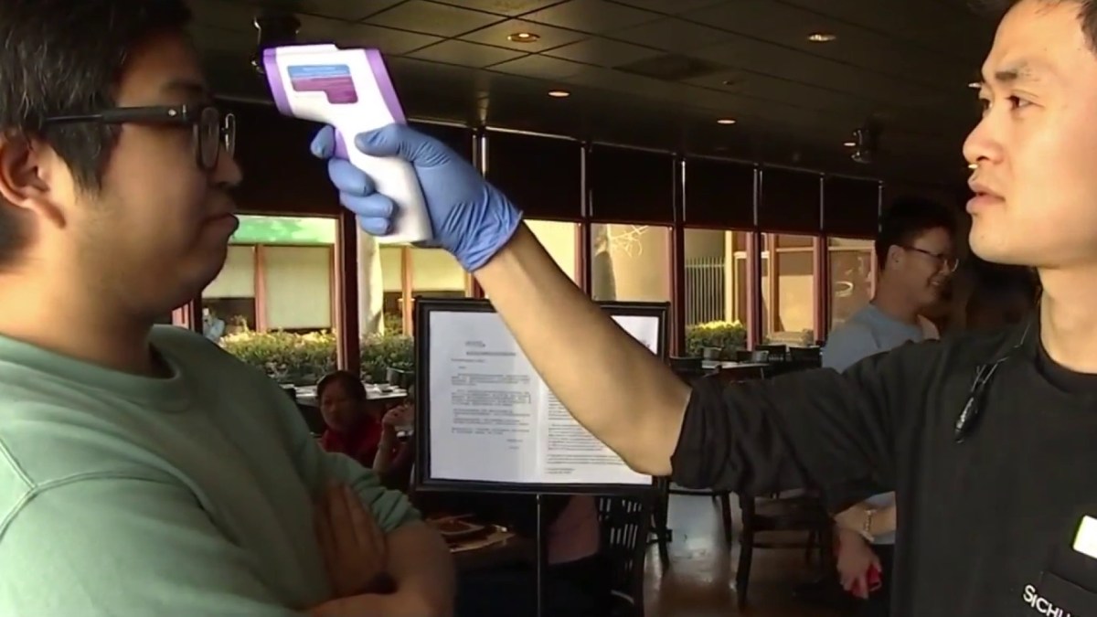 OC Restaurant Taking Temperatures Before Allowing Entry Amid Coronavirus Fears - NBC Southern California thumbnail