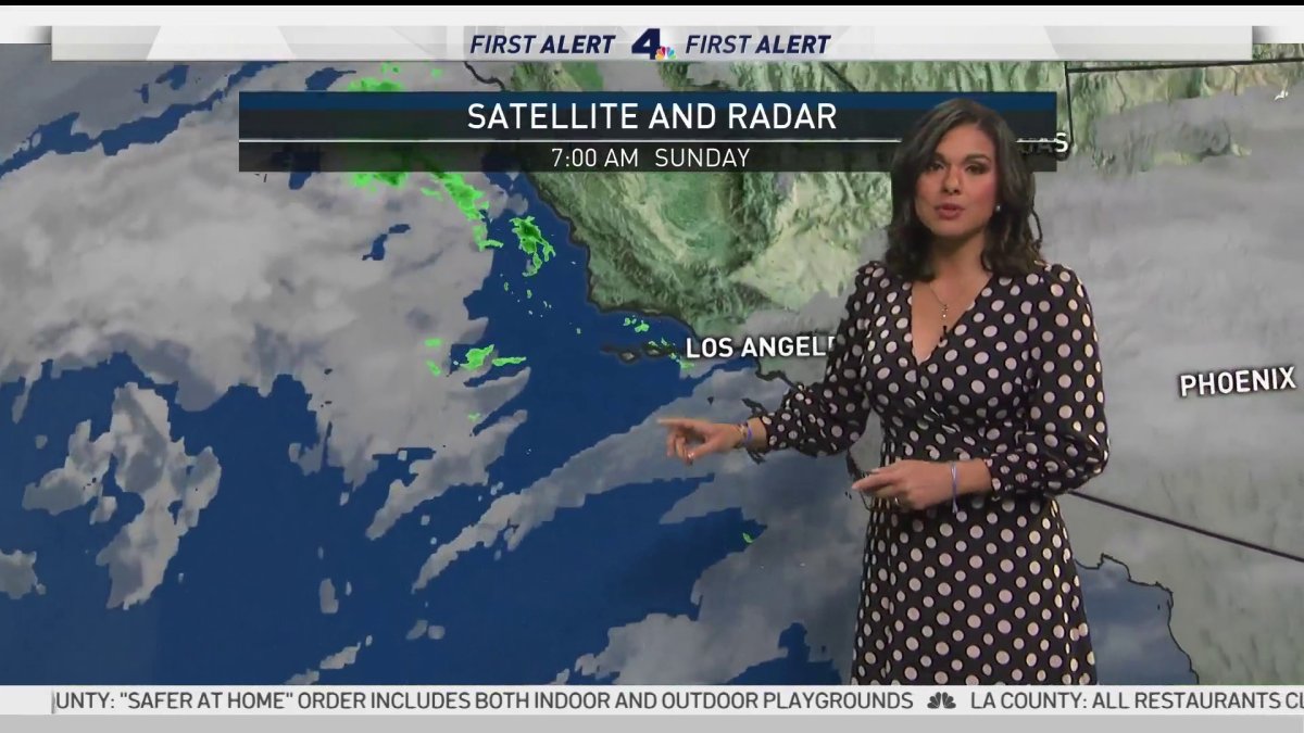 First Alert Forecast: The Return of Rain – NBC Los Angeles