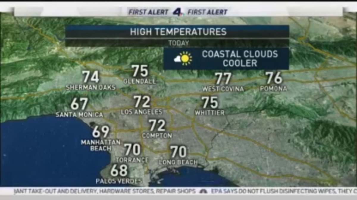 First Alert Forecast: No Fooling, Temperatures Will Be in the 70s – NBC ...
