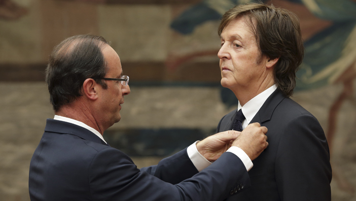 France Paul McCartney Legion of Honor