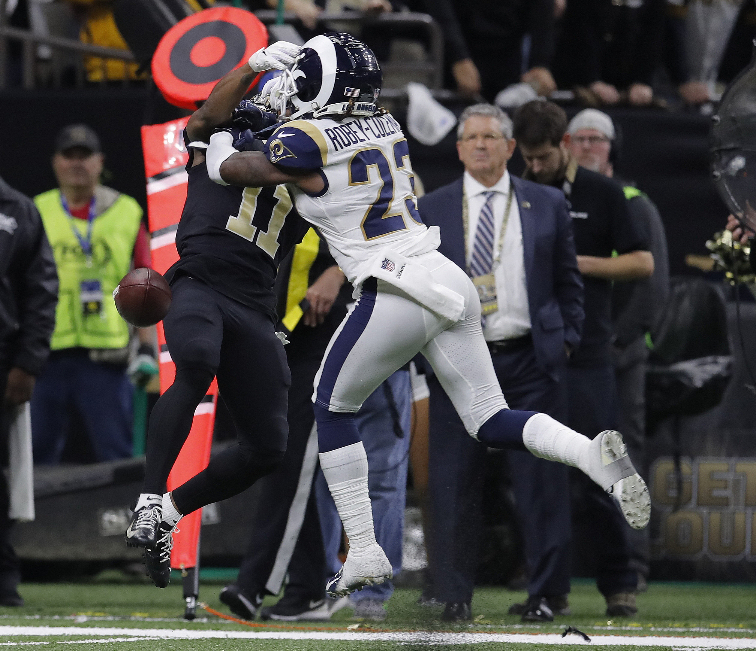 Rams stun Saints 26-23 in overtime for trip to Super Bowl