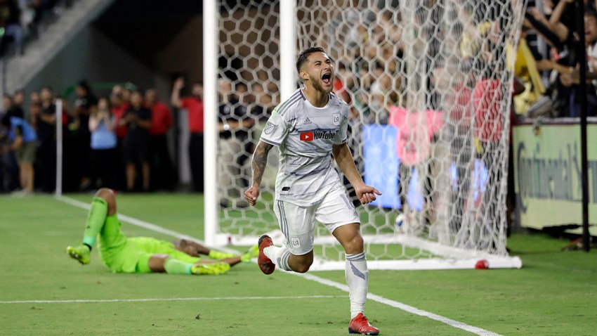 APTOPIX MLS Earthquakes LAFC Soccer