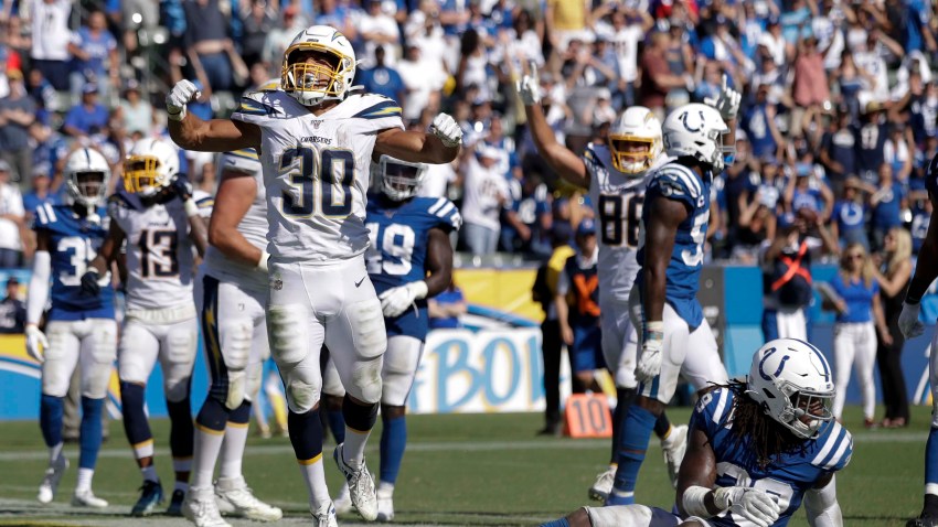 APTOPIX Colts Chargers Football