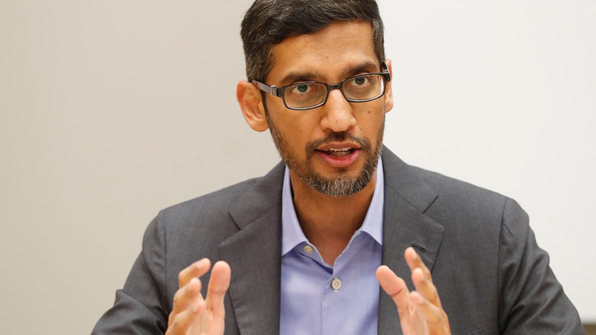 Google CEO Tells Employees Return to Office Won’t Happen Until at Least ...