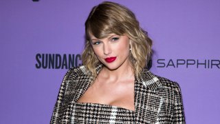 In this Jan. 23, 2020, file photo, Taylor Swift attends the premiere of "Taylor Swift: Miss Americana" at the Eccles Theater during the 2020 Sundance Film Festival in Park City, Utah.