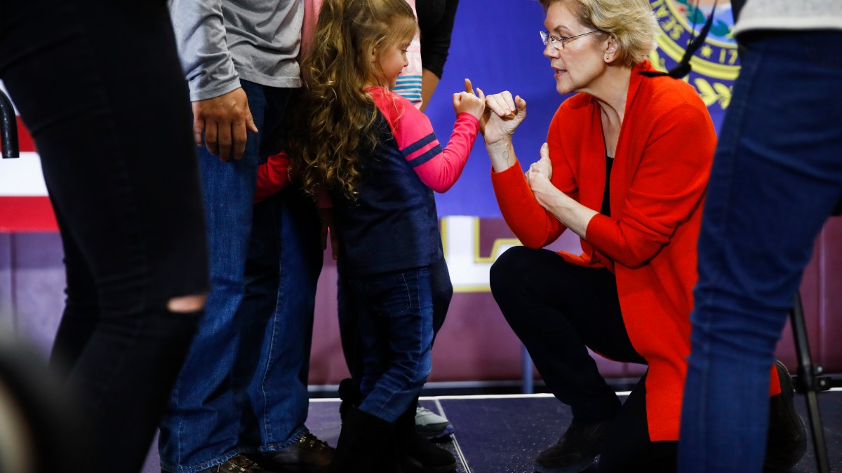 Elizabeth Warren’s Challenge: Breaking Out of Murky Middle 1