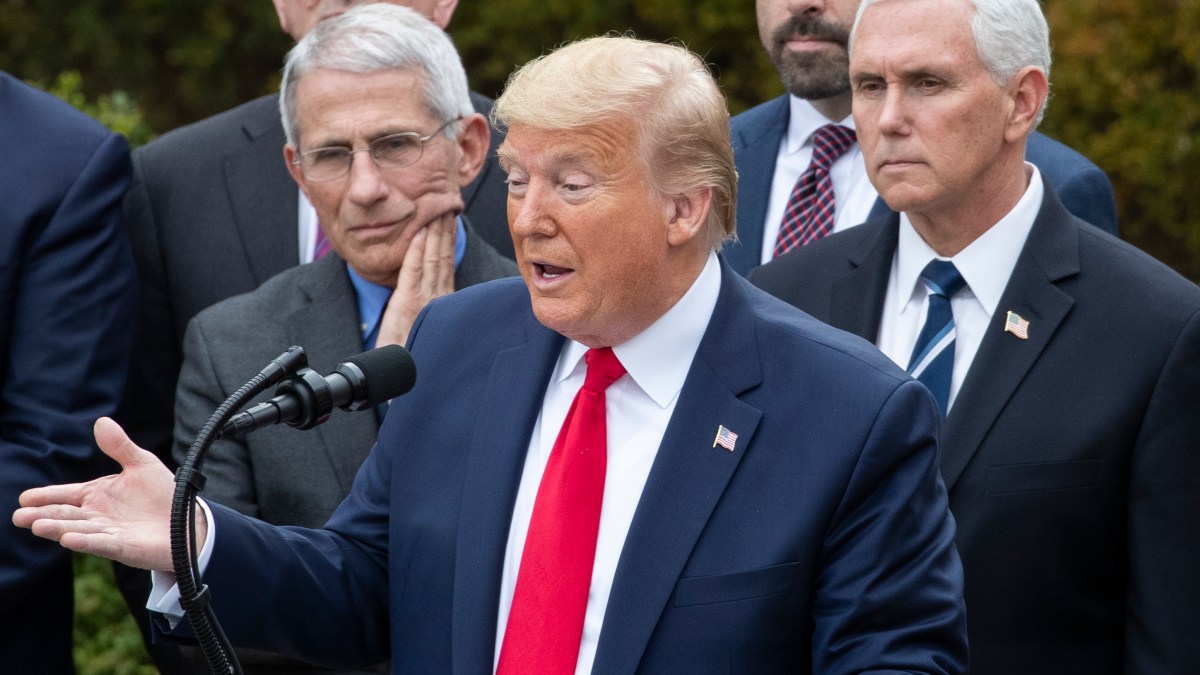 ‘I Don’t Take Responsibility at All’ for Lack of Coronavirus Tests: Trump 1