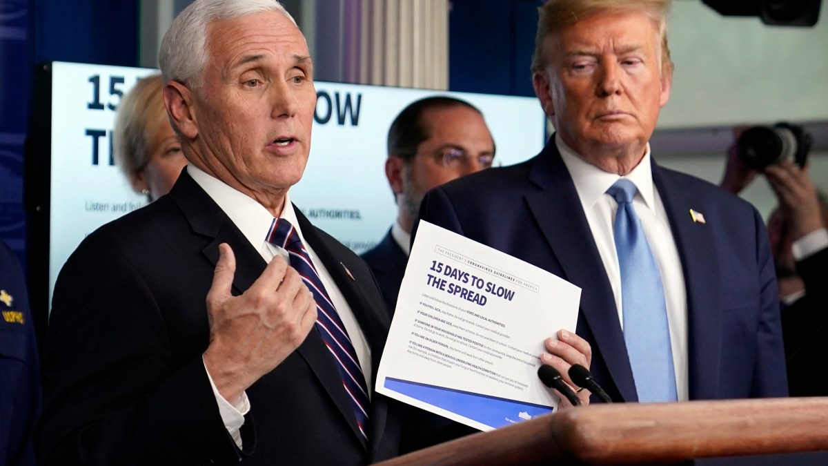 Staffer for Vice President Mike Pence Tests Positive for the Coronavirus 1