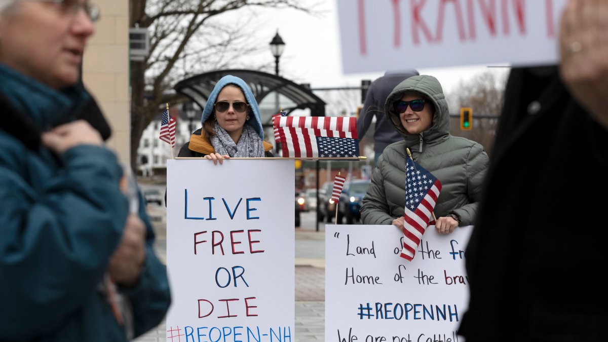 Reopen Protesters US Governors Feel Heat to Reopen From Protesters, President – NBC Los ...