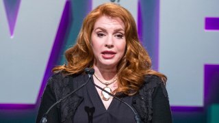 Meyer speaking at the Women in Film Awards