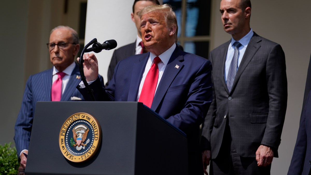 Trump Hails Jobs Report, But Unemployment Rate Still High 1