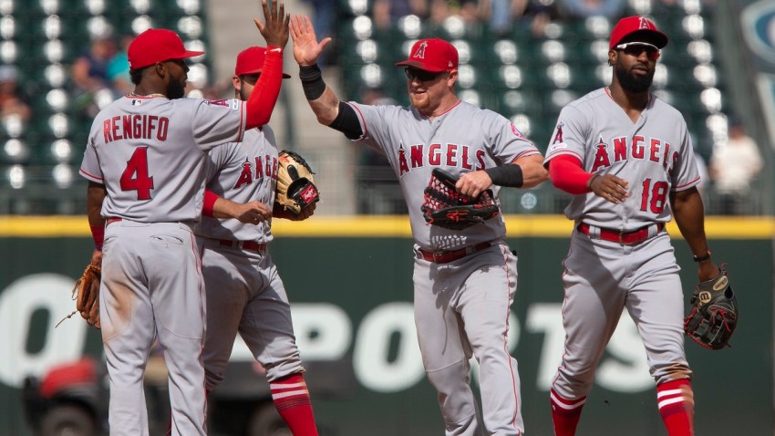 Pujols Hits Homer, Angels Rout Mariners 13-3 - NBC Los Angeles