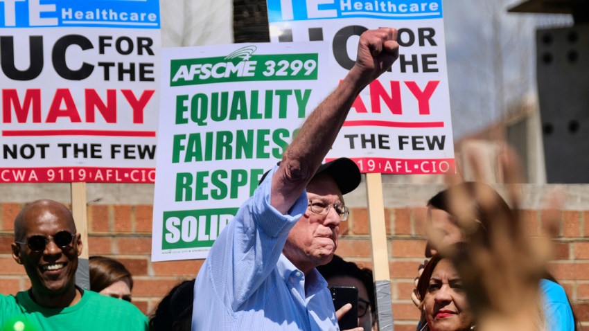 California University Strike Election 2020 Bernie Sanders