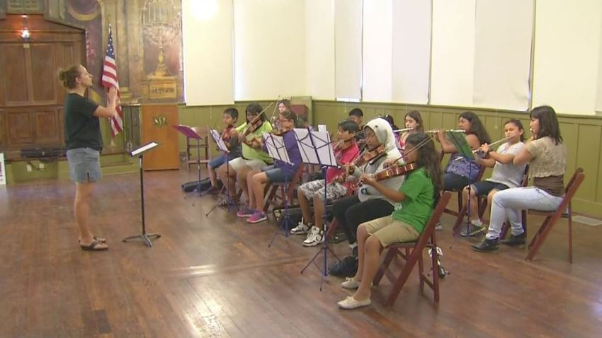 Boyle Heights youth orchestra 7-13-15