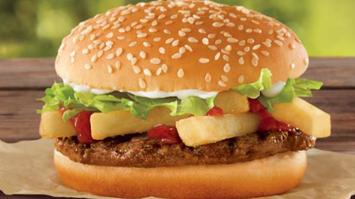Burger King-French Fry Burger
