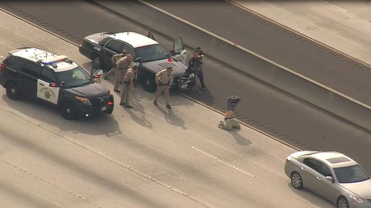 CHP Pursuit Through San Diego County – NBC Los Angeles