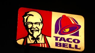 kfc taco bell sign