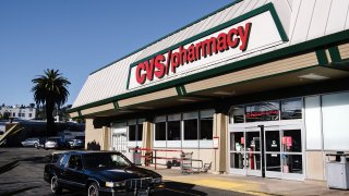 A car drives past a CVS Health Corp. store in Oakland, California, U.S., on Friday, Aug. 2, 2019. CVS is scheduled to release earnings figures on August 7. Photographer: Michael Short/Bloomberg via Getty Images